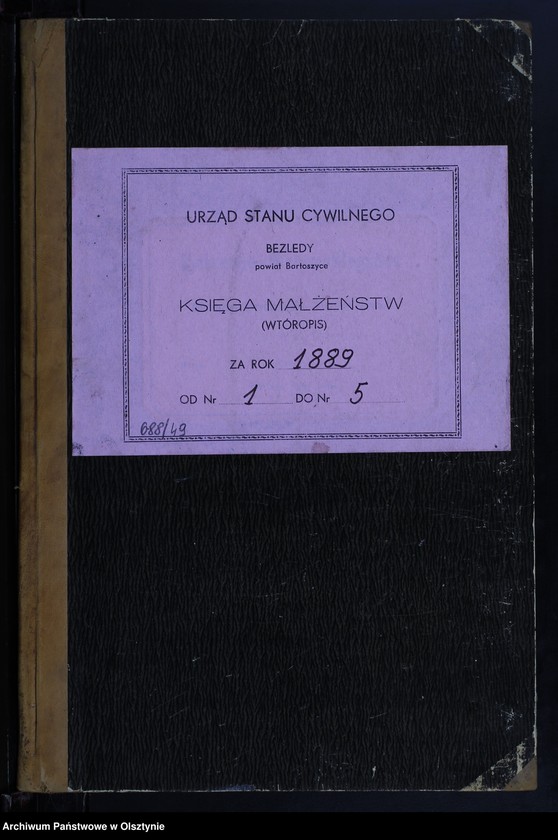 image.from.unit.number "Heiraths-Neben-Register Nr 1 - 5"