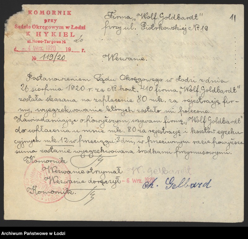 Obraz 13 z jednostki "Wolf Gelbard- sprzedaż manufaktury"