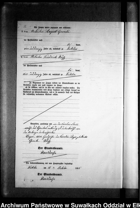 image.from.unit.number "Heiraths-Neben-Register des Preussischen Standes-Amtes Kehlen Kreis Angerburg"