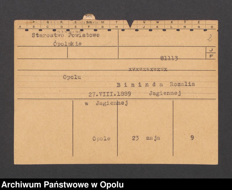 Obraz 4 z jednostki "[Goretzki Josef, ur. 21.08.1902 r., zam. Beuthen]"