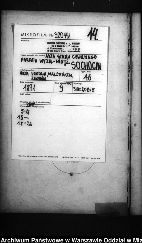 image.from.unit.number "Akta urodzeń, małżeństw, zgonów"