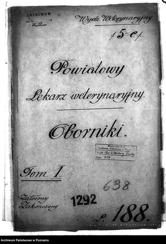 Obraz 4 z jednostki "Pow. lekarz Weterynaryjny Oborniki"