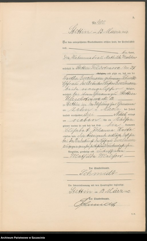 image.from.unit.number "Geburts-Register (Neben-Register) Band II"