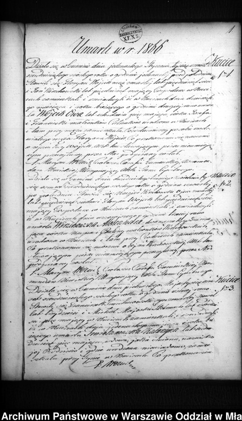 image.from.unit.number "Akta urodzeń, małżeństw i zgonów"