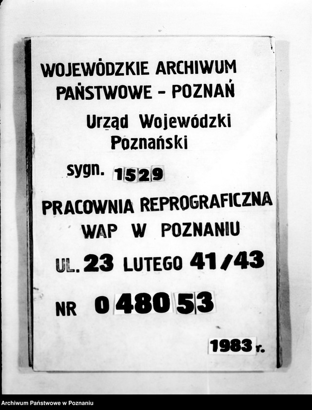 Obraz 1 z jednostki "Die Austellung und Versongung der Kommunalbeamten der Stadt Santomischel"