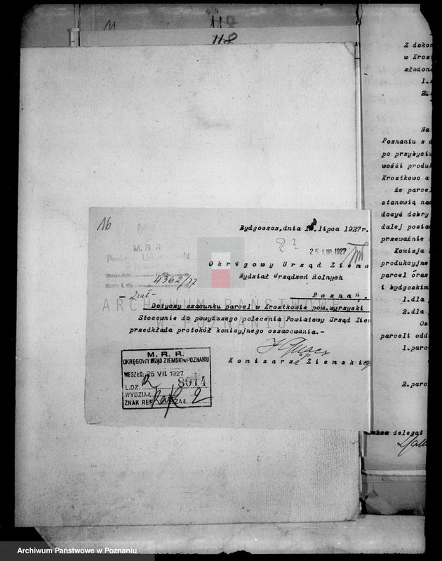 Obraz 20 z jednostki "Operat szacunkowy majątku Krostkowo powiatu wyrzyskiego"