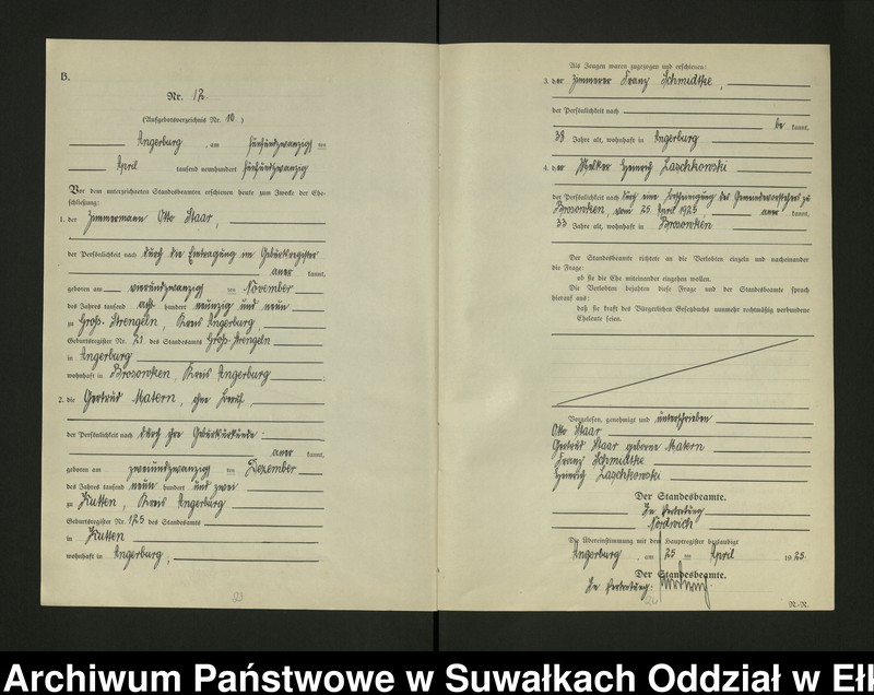 image.from.unit.number "[Heirats - Register (Neben - Register) Standesamt Angerburg einschl. der Bezirke, Gr. Strengeln, Prinowen und Kehlen Kreis Angerburg]"