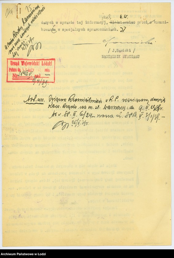 Obraz 18 z jednostki "[Sprawa rozwiązania Centralnego Związku Rzemieślników Żydów w Polsce]"