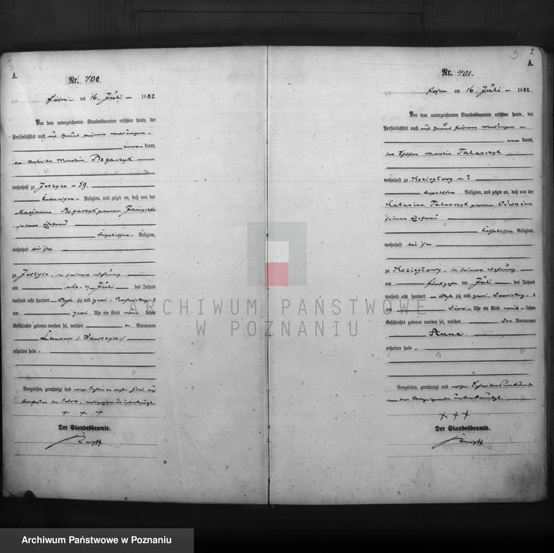 image.from.unit.number "Księga urodzeń t. II"