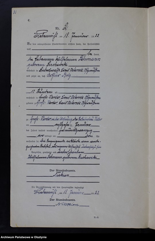 image.from.unit.number "Sterbe-Neben-Register Nr 1-51"