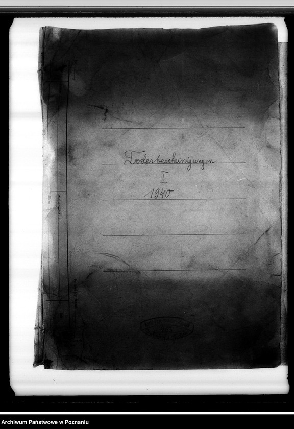 Obraz 4 z jednostki "Todesbescheinigungen I"