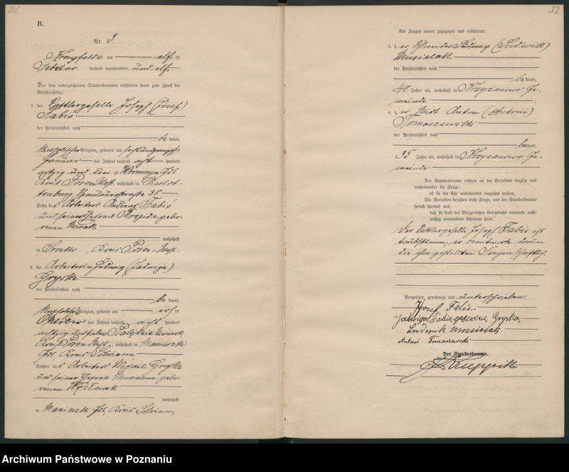 Obraz 18 z jednostki "Heirats-Haupt-Register"