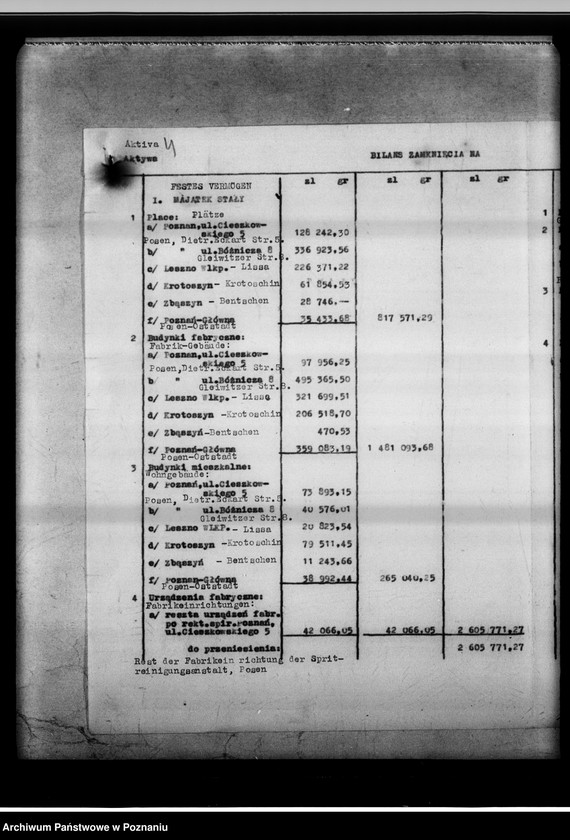 Obraz 8 z jednostki "[Poznańska Spółka Okowiciana - bilans]."