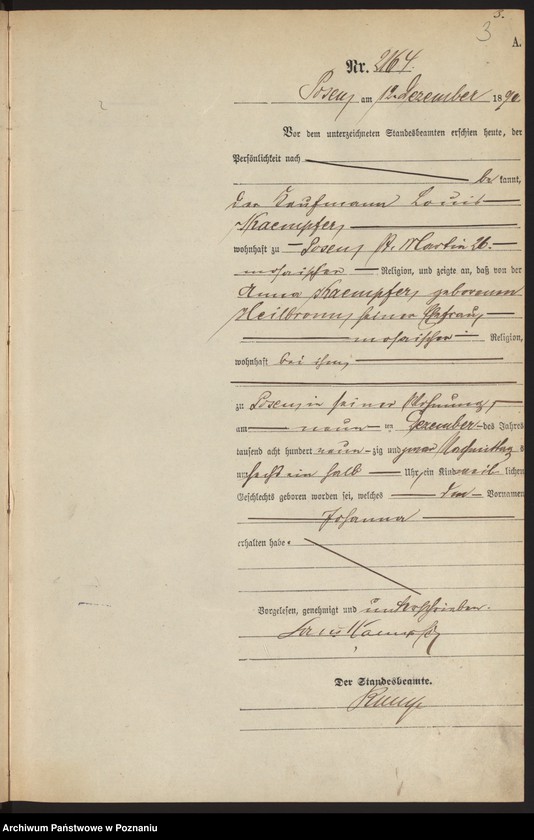 Obraz 6 z jednostki "Księga urodzeń t. VI"