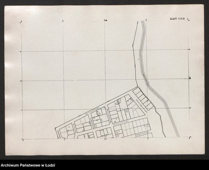 Obraz 3 z jednostki "Plan miasta Łodzi Sekcja NW 15"