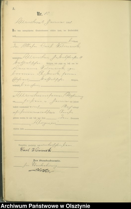 image.from.unit.number "Geburts-Haupt-Register Tom I,Nr 1 - 396"