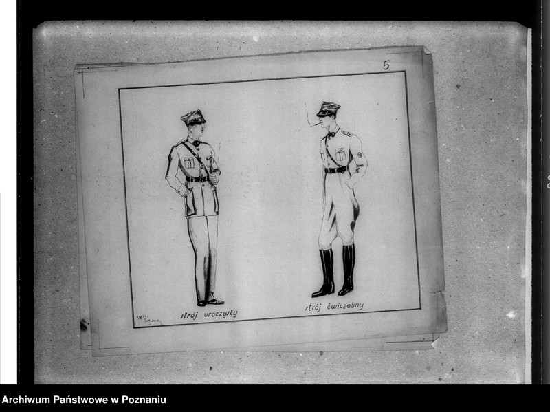 Obraz 9 z jednostki "Wzory mundurów i sztandaru"