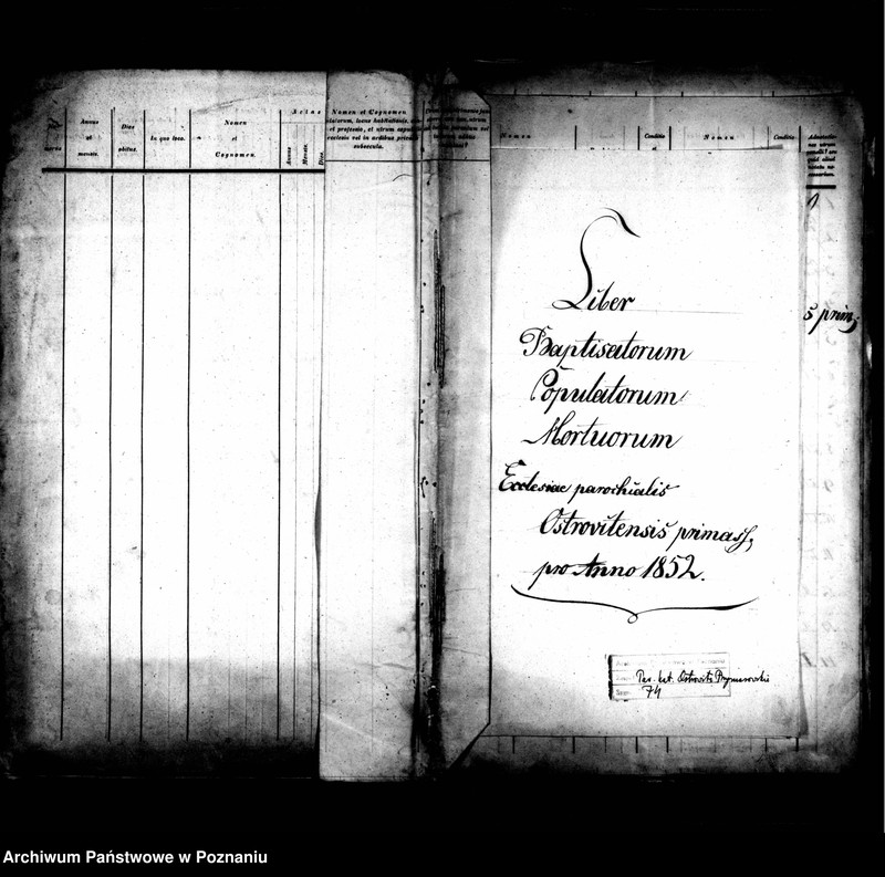 image.from.unit.number "Liber baptisatorum, copulatorum, mortuorum"