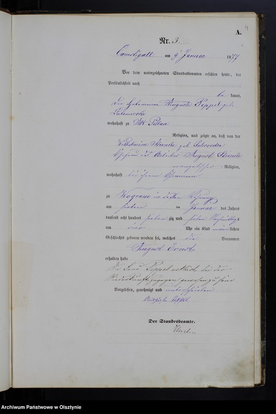 image.from.unit.number "Geburts-Haupt-Register Tom I,Nr 1 - 106"