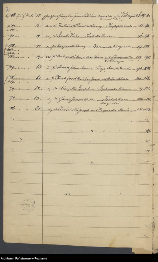 Obraz 5 z jednostki "Die von den Verlobten beigebrachten Urkunden zur Eheschliessung pro 1875"