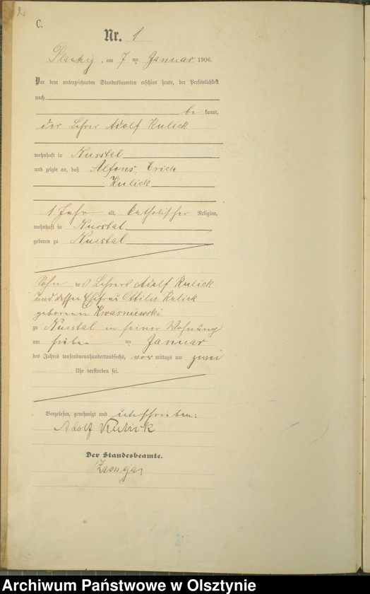 image.from.unit.number "Sterbe-Haupt-Register Nr 1 - 22"