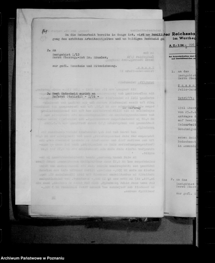 Obraz 18 z jednostki "Heimarbeit"