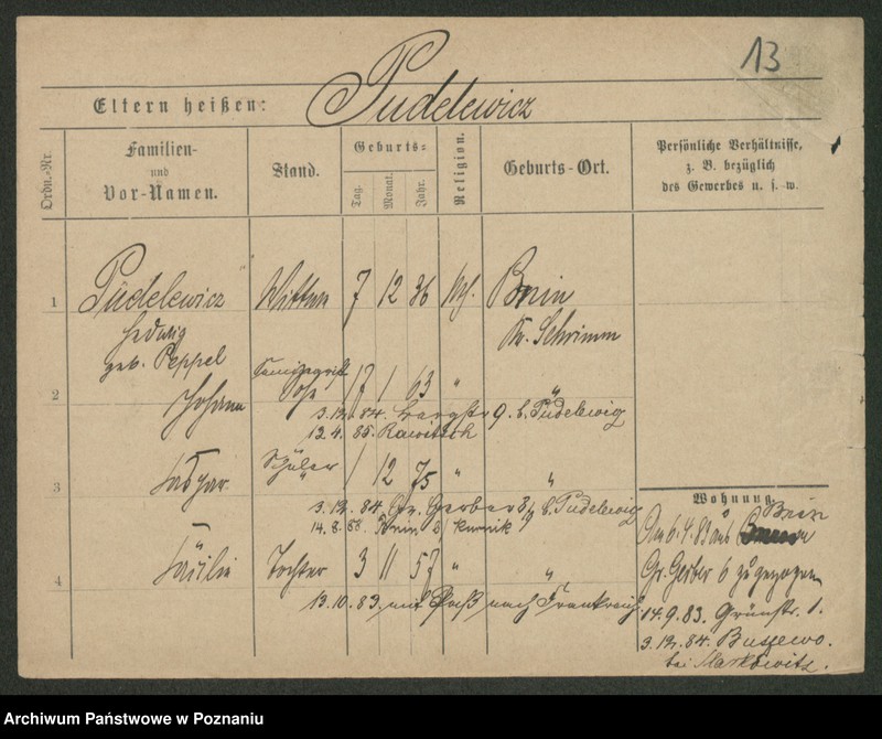 Obraz 15 z jednostki "Pudelewicz - Purpurowski"