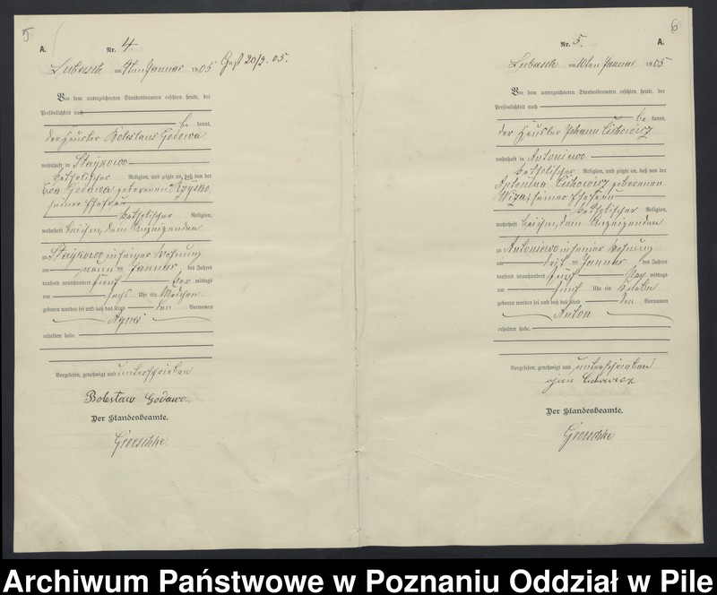 Obraz 6 z jednostki "Księga urodzeń"