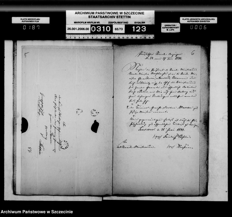 image.from.unit.number "Über die Verwaltung und Ressort-Verhältnisse der königlichen Ministerii der auswärtigen Angelegenheiten und Ernennung des Herrn Minister und Abteilungschefs für dieselbe"