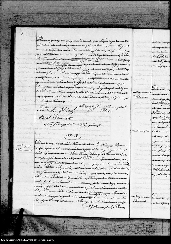 image.from.unit.number "Duplikat aktów Stanu Cywilnego urodzeń, małżeństw i zejść Parafii Ewangelicko-Reformowanej Serejskiej na rok 1861"