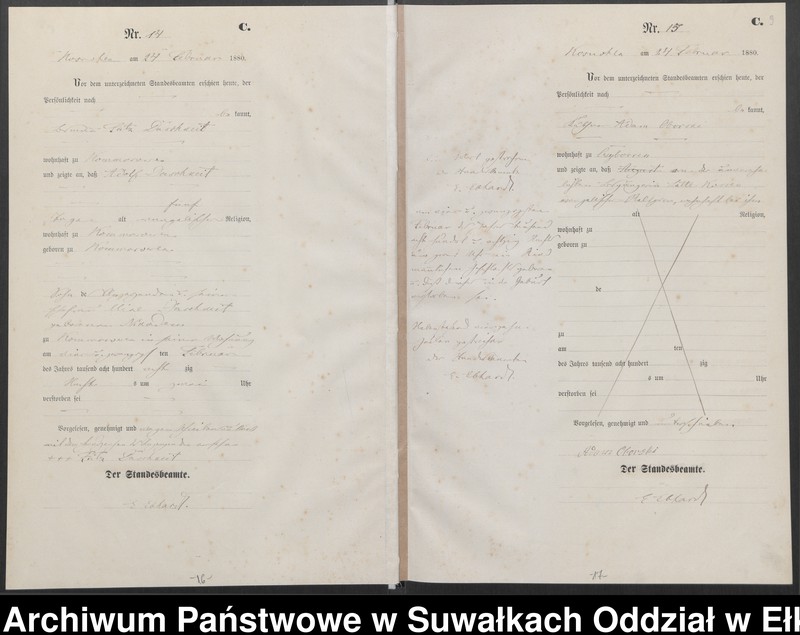 image.from.unit.number "Sterbe-Haupt-Register des Königlich Preussischen Standes-Amtes Belzonzen Kreis Johannisburg"