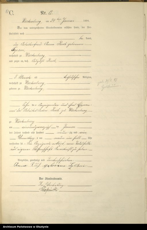 image.from.unit.number "Sterbe-Haupt-Register Nr 1 - 142"