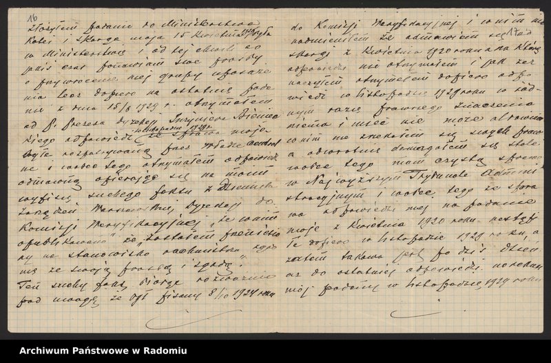 image.from.unit.number "[Materiały dotyczące działalności publicznej Franciszka Kapelińskiego]"