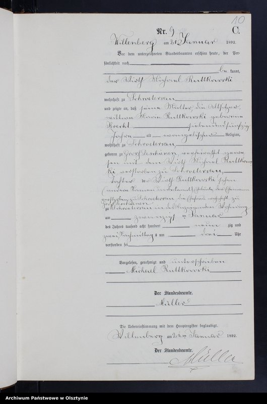 image.from.unit.number "Sterbe-Neben-Register T.I Nr 1 - 195"