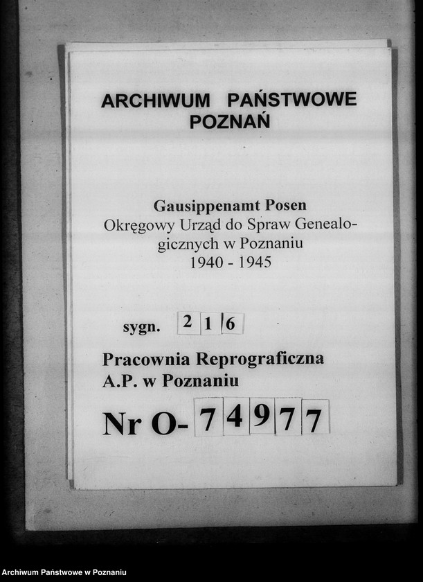 Obraz 1 z jednostki "Einziehungsprotokolle [ksiąg kościelnych] Kreis Jarotschin [powiat jarociński]"