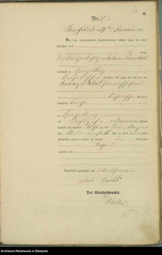 image.from.unit.number "Geburts-Haupt-Register Nr 1 - 119"