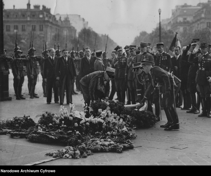 image.from.unit.number "Wizyta Generalnego Inspektora Sił Zbrojnych RP generała Edwarda Rydza-Śmigłego we Francji - pobyt w Paryżu"