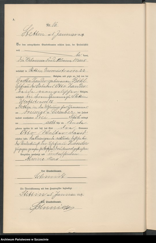 image.from.unit.number "Geburts-Register (Neben-Register) Band I"