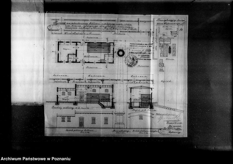 Obraz 13 z jednostki "Gorzelnia w majątku Szczuczyn własność Ordynacja w Kobylnikach powiat szamotulski nr woj. kotła 5249 pop. własność Fabryka makaronów musztard i konserw D. Stabrowskiego w Poznaniu"