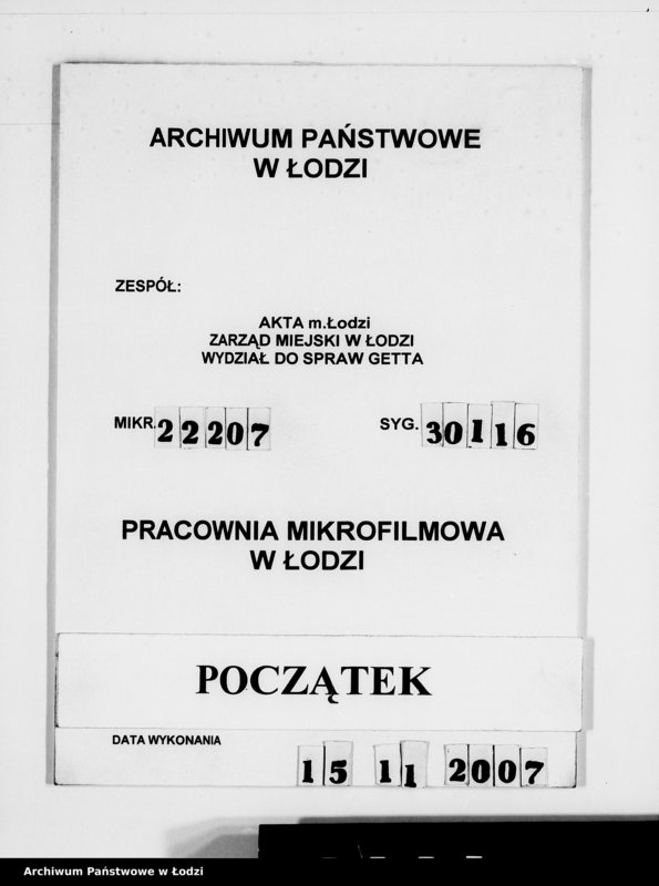 image.from.unit.number "Lebensmitteleinkauf. Aufträge, [Lieferscheinen und Rechnungen] 17526-17545. [Zamówienia i dostawa ziemiopłodów do Getta]"