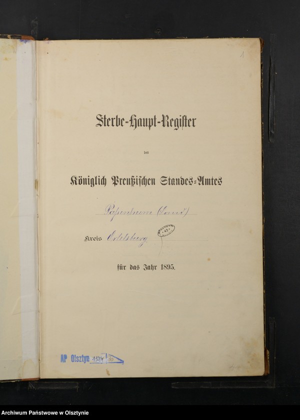 image.from.unit.number "Sterbe-Haupt-Register Nr 1 - 115"