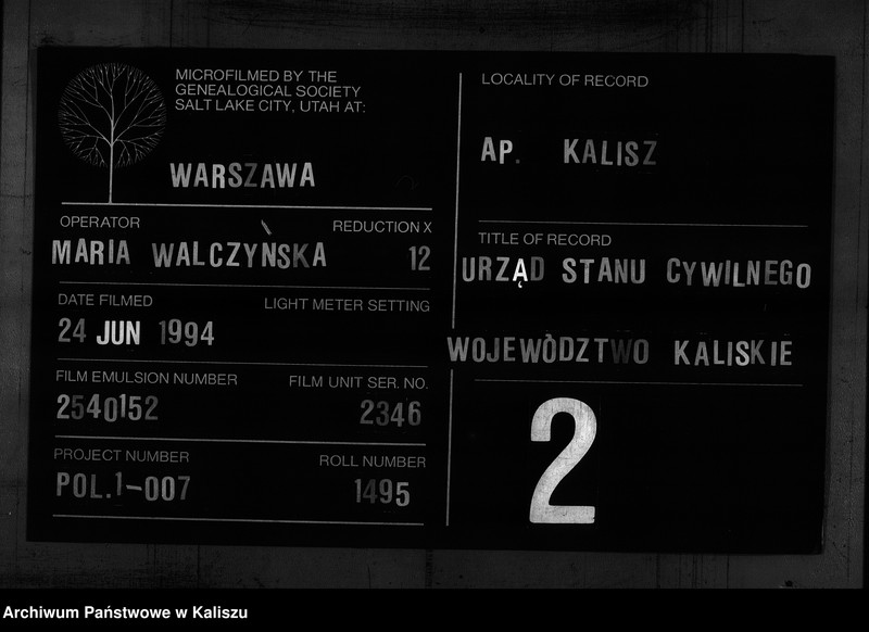 Obraz 4 z jednostki "Księga urodzeń, małżeństw, zgonów (duplikat)"