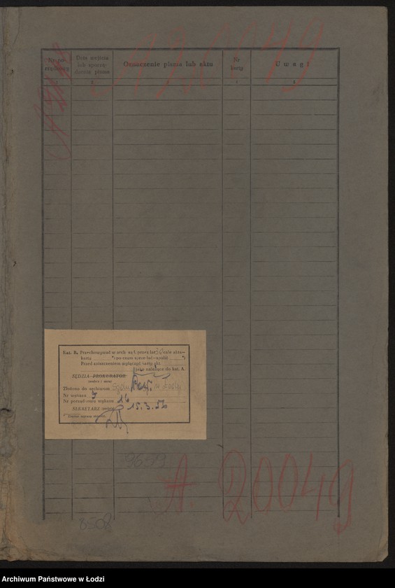 Obraz 2 z jednostki "Dom bankowy bracia Taub- prowadzenie przedsiębiorstwa bankowego"