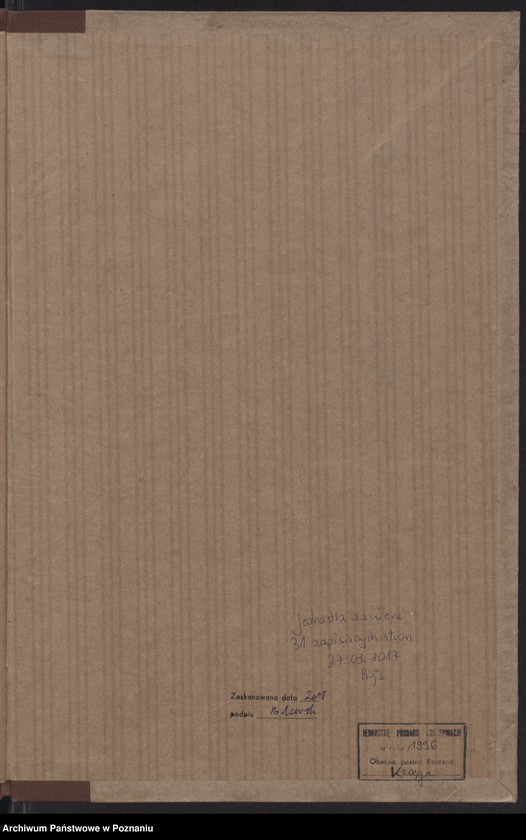 Obraz 19 z jednostki "Księga zgonów"