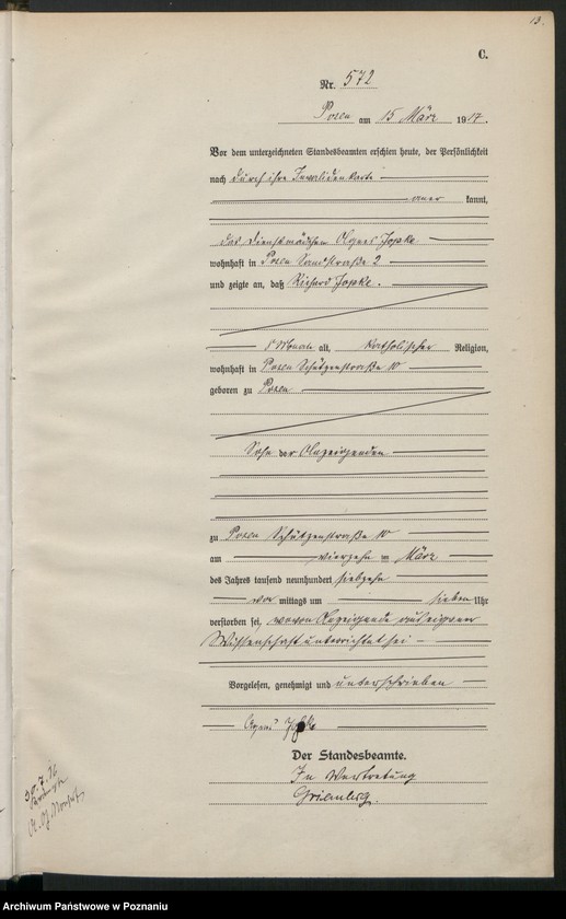 image.from.unit.number "Księga miejscowa zgonów tom II [Rejestr główny zgonów]"