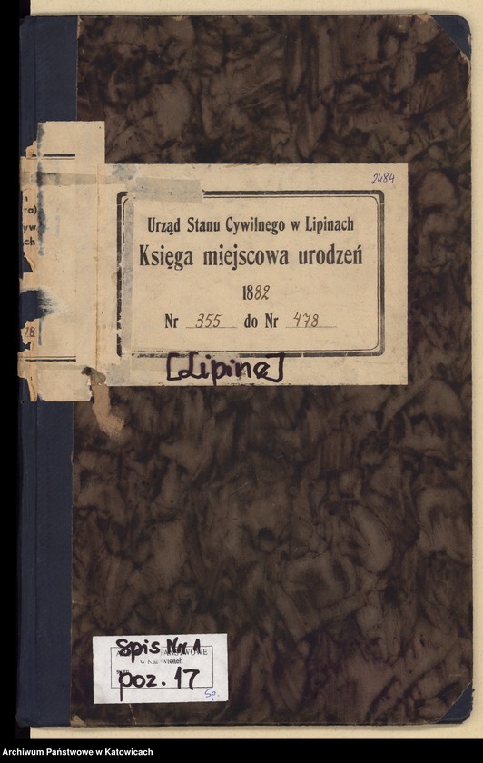 image.from.unit.number "Księga urodzeń T.2 nr 355-478"