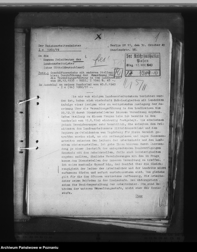 Obraz 5 z jednostki "Aufbau und Zuständigkeit der verschiedenen Verwaltungszweige. Arbeit"