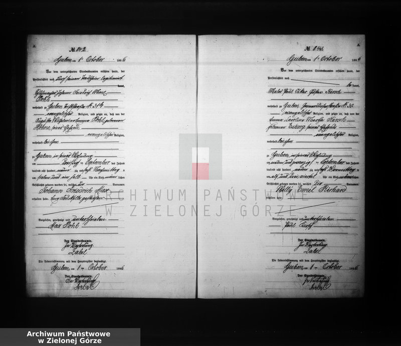 image.from.unit.number "Geburts-Neben-Register, Band III von No 839 bis No 1095"