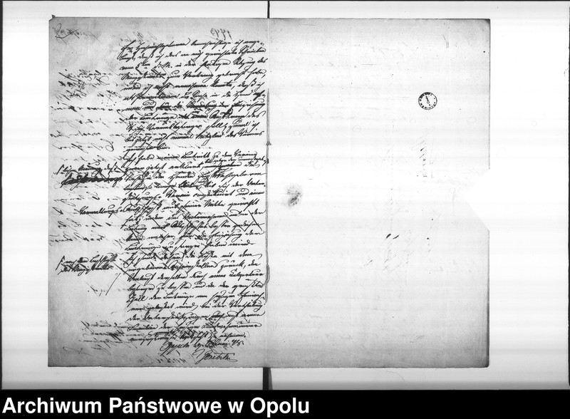 Obraz 6 z jednostki "Acta des Magistrats zu Oppeln betreffend: die Unterstützung der Familien eingezogener Landwehrmänner. de Anno 1848"