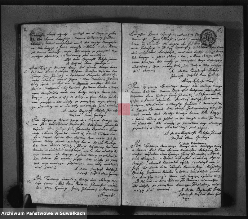 image.from.unit.number "Akta Zeyścia Gminy Jeleniewskiey Roku 1808"